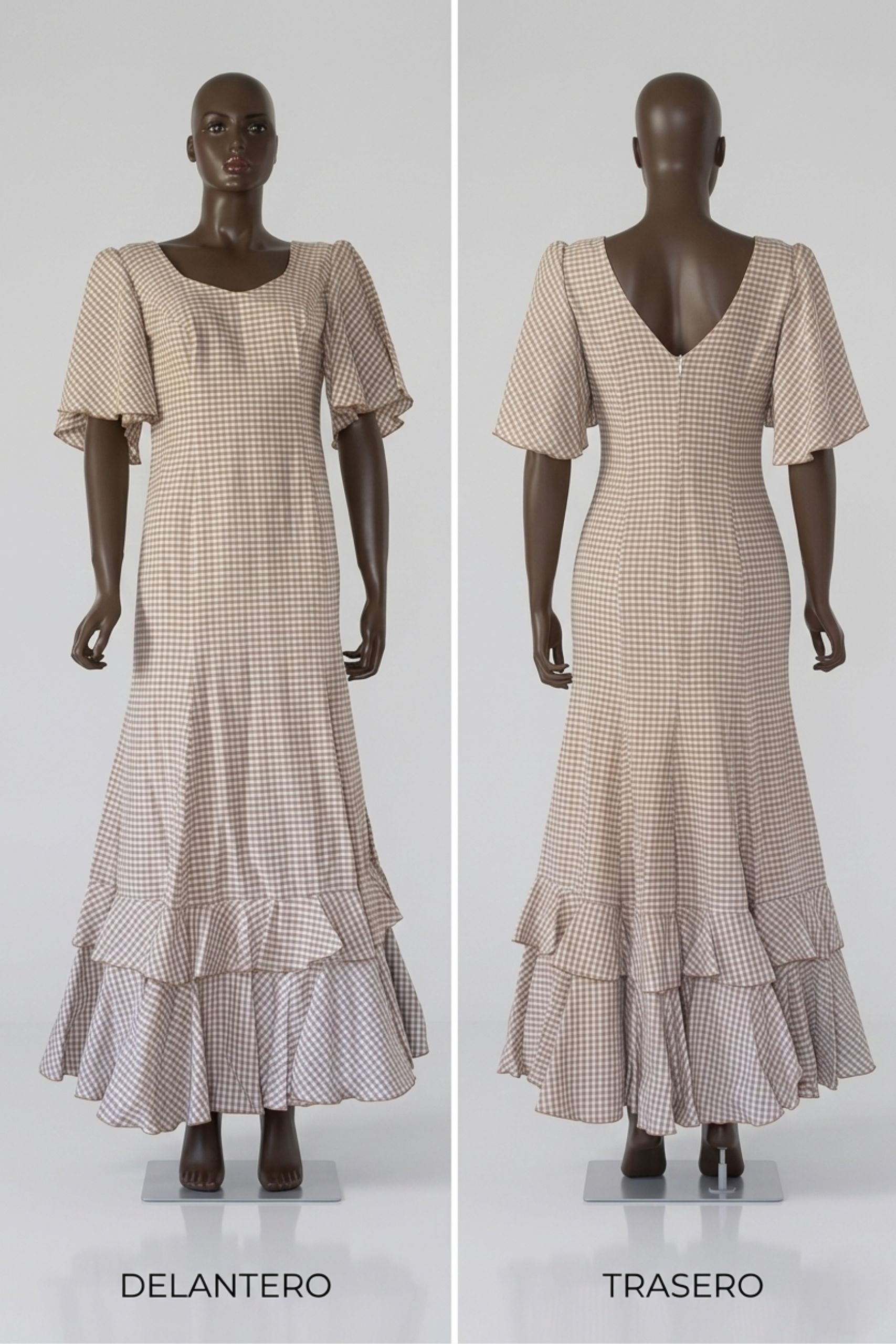 Vestido Flamenca Rocio Vichy